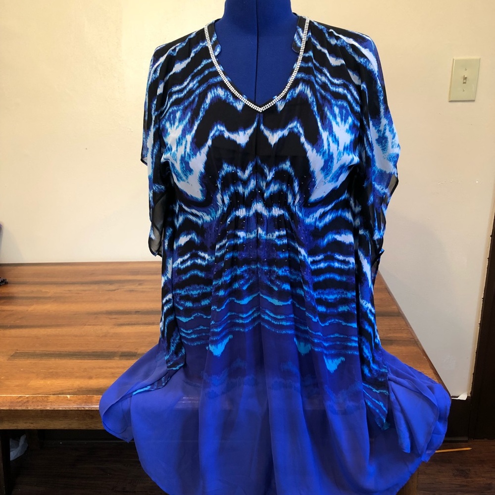Jennifer Lopez Caftan Top - EUC